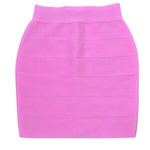 Windsor Bubblegum Pink Sleek And Snatched Bandage Mini Skirt Size Small